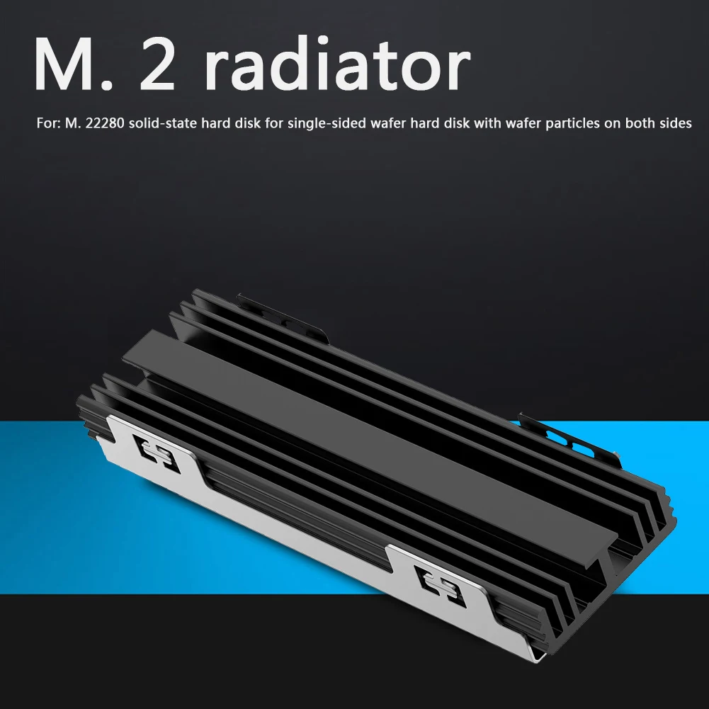 

Алюминиевый радиатор M.2 для жесткого диска, обогреватель для NVME M2 2280/2230/2242 SSD, охлаждающая деталь