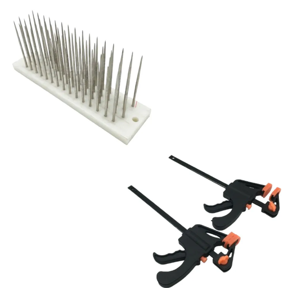 

22x5,5x8,5 см, белый ножок для волос из нержавеющей стали с иглой для расчесывания, деревообработка, сделай сам, столярный гаджет, ручные инструменты