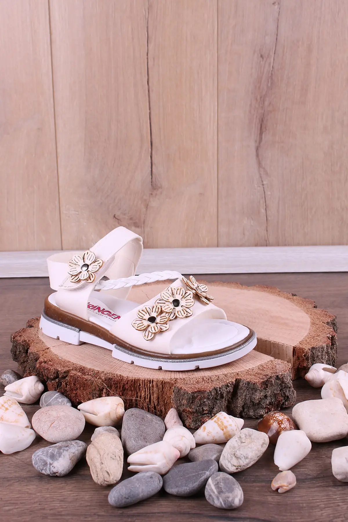 

Hot Selling Kids Orthopedic Braided Young Girl Floral Sandals 2021 New Arrival Kids Boys Girls Cute Casual Shoes