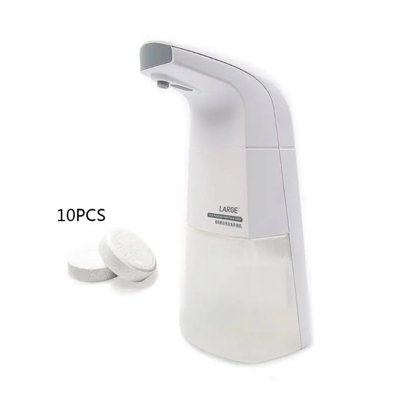

Диспенсер для мыла с автоматическим датчиком, портативный пенопластовый дозатор для мыла для рук, аксессуары для кухни и ванной комнаты, 1 к...