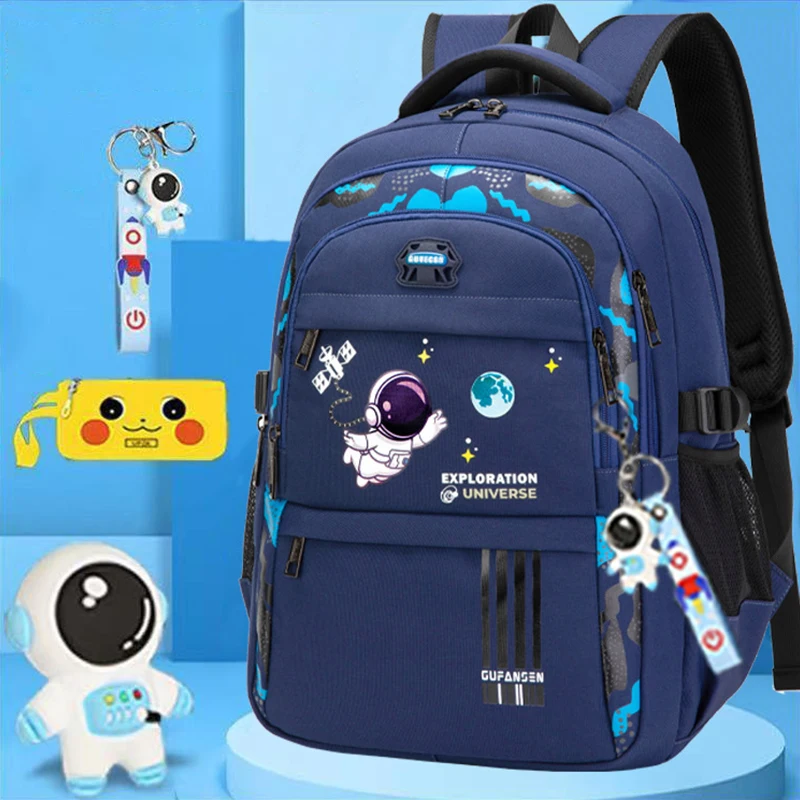 

2023 New Kid Backpack Boys Girls Child Teenager Schoolbag Male Men Primary Bookbag Bagpack Book Portfolio Teen Waterproof Large