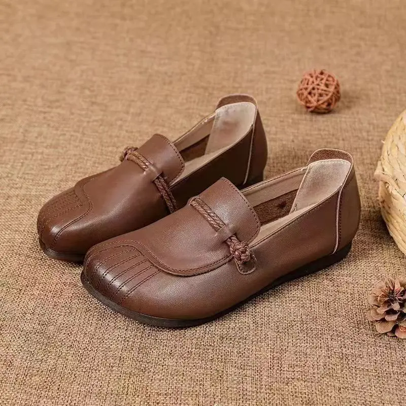 

Flats Shoes Women Casual Loafers Female Moccasin Sabot Slip-on Medical Barefoot Comfortable Office Without Heels Free Shipping