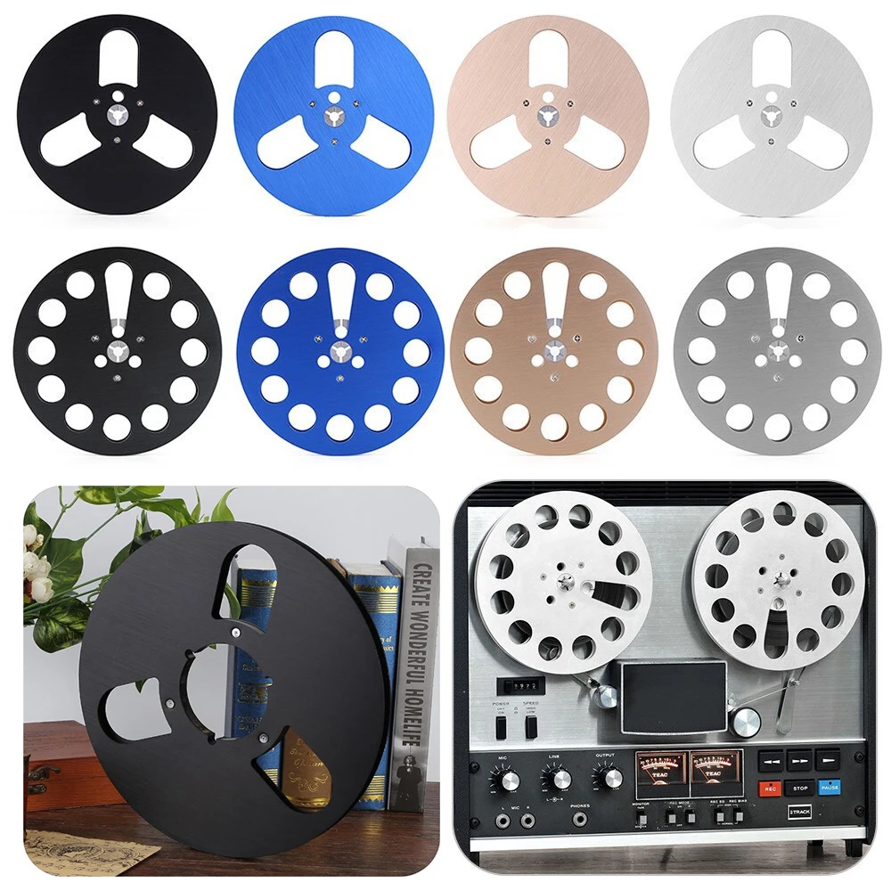 Cassette Tool 10 Inch Aluminum Alloy Reel Tape Open Disc Audio Recorder Empty Disc For Studer Revox/basf