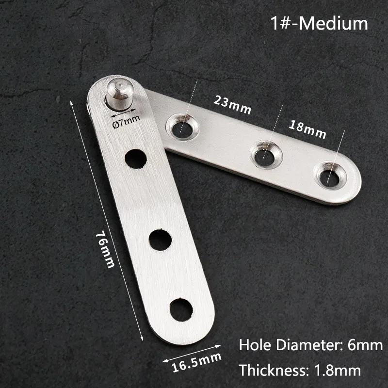 Дверные петли поворотные нержавеющая сталь 201