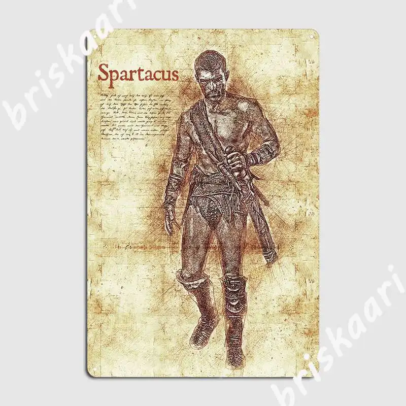 

Металлический знак Spartacus, кинотеатр, планшетов, жестяные плакаты