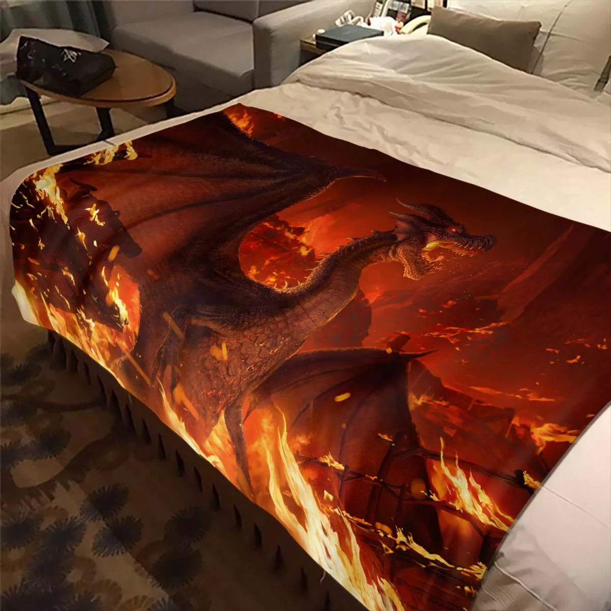 

Hunter Sofa Bedspread Warming Covers Air Conditioner Soft Blanket Game Throw Blanket Monster Thermal Children'S Blankets