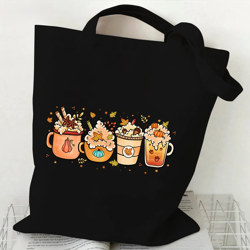 Женские холщовые сумки Wicked Gothic Coffee женская многоразовая сумка для покупок