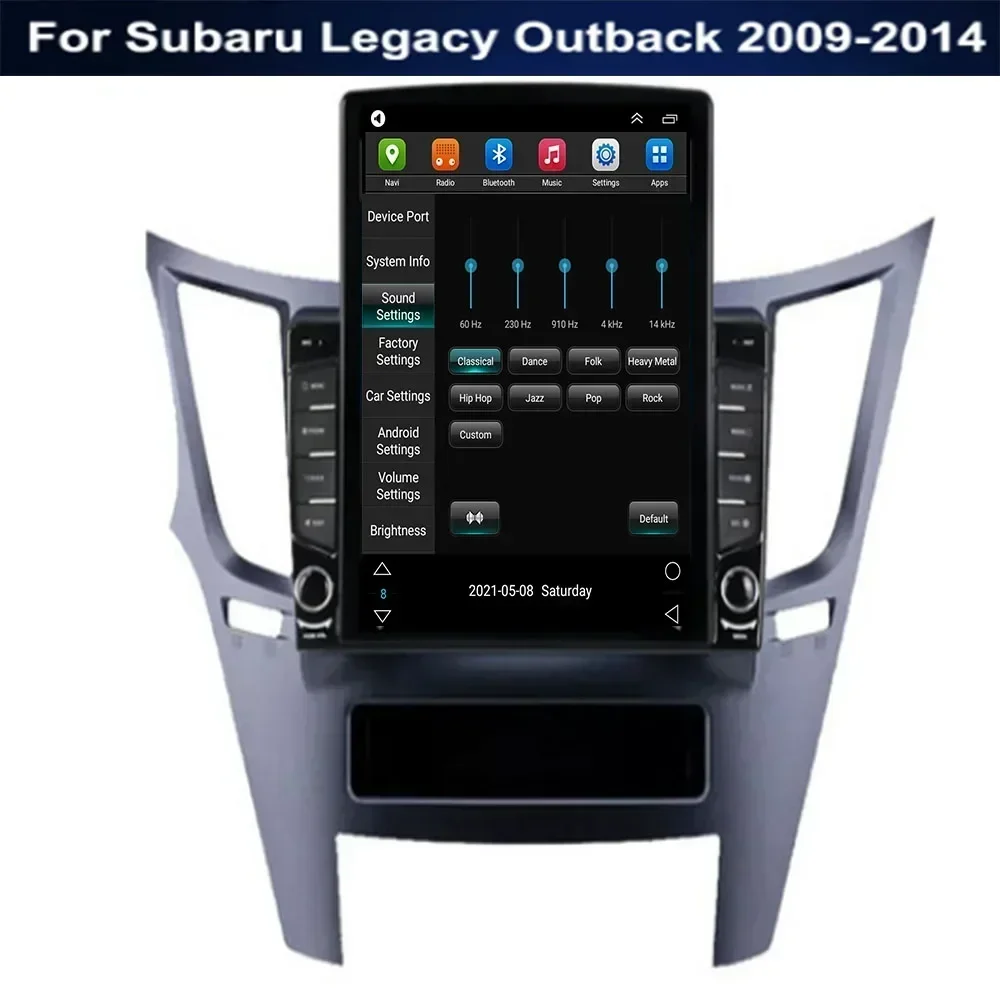 Автомобильное радио Android 13 для Subaru Outback Impreza Legacy 2009-2014 автомобильное мультимедиа с