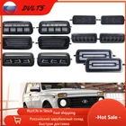 Дневные ходовые огни для Lada Niva 4X4 1995 светодиодный ные дневные ходовые огни с ходовыми поворотными огнями, функциональные аксессуары, тюнинг автомобиля