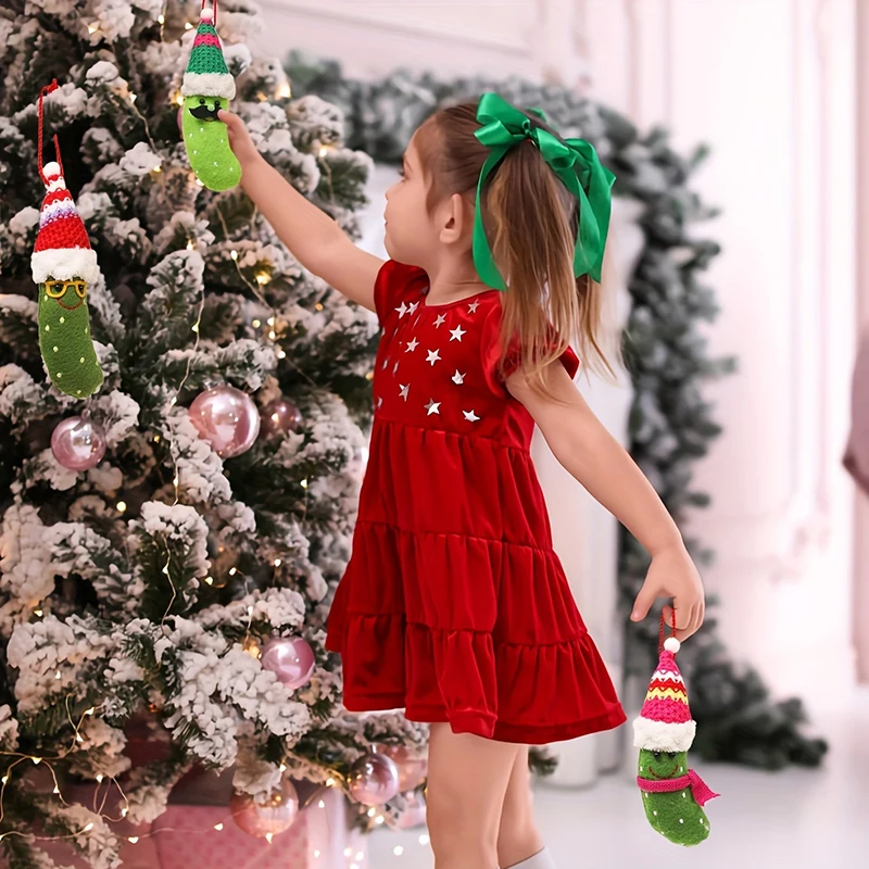 Испанский мультяшный зеленый банановый кулон креативная кукла старика со шляпой