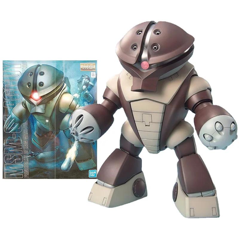 

Оригинальная модель Bandai Gundam в комплекте, аниме-фигурка MG 1/100 MSM-04 Acguy, коллекция Gunpla, аниме экшн-фигурки, игрушки для детей