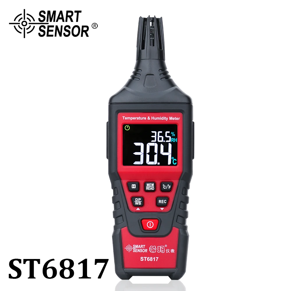 Цифровой измеритель температуры и влажности домашний термометр гигрометр