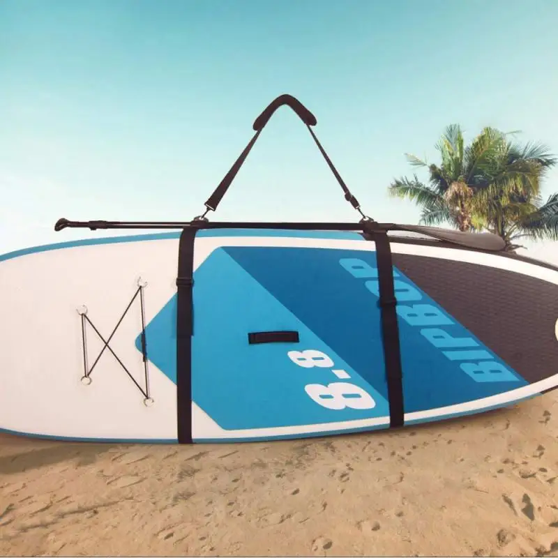 Tabla de Surf ajustable para llevar al hombro, correa de soporte para tabla de Surf, aletas de remo, tabla de Wakeboard, Surf, Kayak