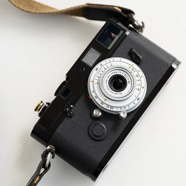Объектив DJOPTICAL White Beauty MF 35mm F3.5 с ручной фокусировкой, полнокадровый, для камер Leica M6, M9, M10, M11, M240 (art.: 3920db16cfdef) - 3920db16cfdef