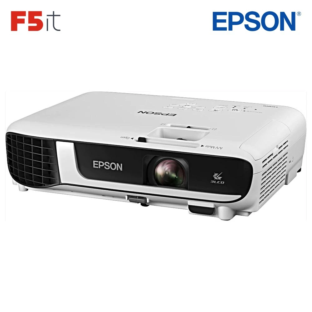 Проектор Epson EB-X51 white (LCD 1024x768 3800Lm 1 48-1 77:1 16000:1 VGA HDMI Composite USB-A USB-B) (V11H976040) | Электроника