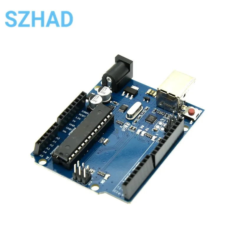 Плата микроконтроллера разработки ATmega328P ATmega328 Mega328p, плата микроконтроллера Atmega16U2, модуль совместимый с R3, замена CH340g