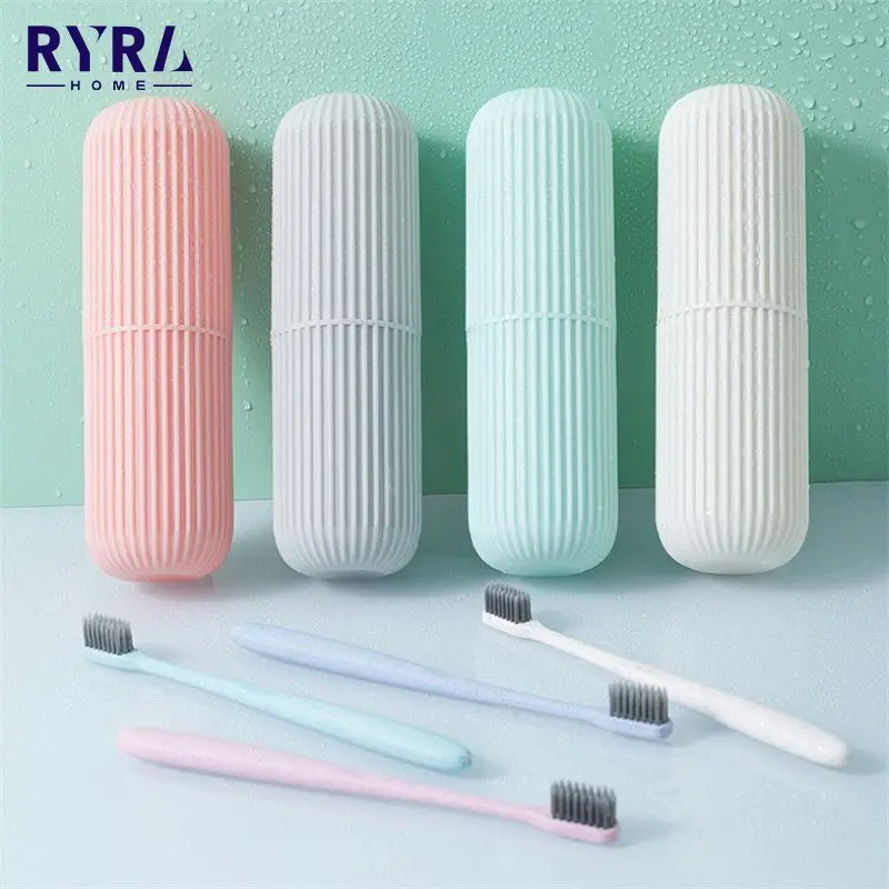 

Многофункциональный портативный стакан для зубных щеток, держатель для зубных щеток, чехол для хранения, коробка для зубной пасты, дорожный...