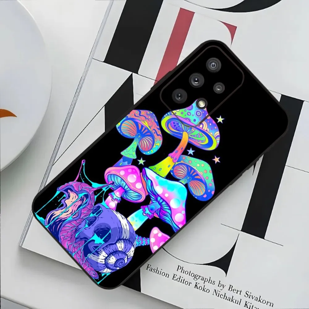 Чехол для телефона с психоделическими грибами Trippy Samsung Galaxy S24 S20 S21 S22 S23 Fe Lite Plus Ultra