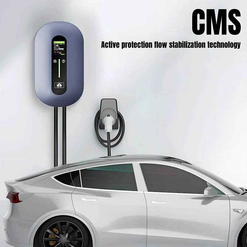 Зарядная станция для электромобилей Type 2, 32А, 7 кВт, настенная, Type2 EVSE, 22 кВт, 3 фазы, с экраном, IEC62196 (art.: 3920d2ebea289) - 3920d2ebea289