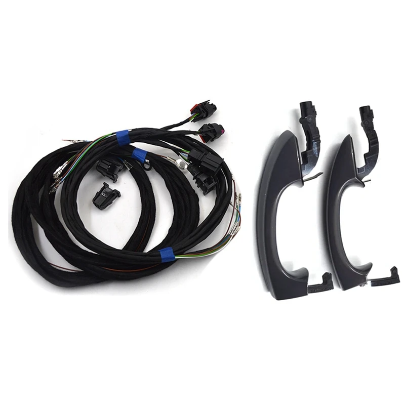 Автомобильная задняя дверная ручка KESSY и кабель БЕСКЛЮЧЕВОЙ вход для VW MQB Golf MK7 Touran