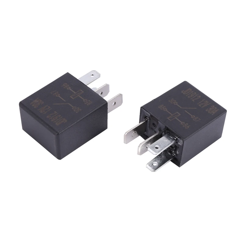 10 X 30A AMP 12V 4Pin автомобильный комплект реле SPST для вентилятора топливного насоса