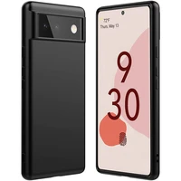 luxury black coque for google pixel 6 pro 5 5a 4 4a 5g 3 3a xl soft tpu silicone phone case for pixel 6pro 4xl 3xl cover funda
