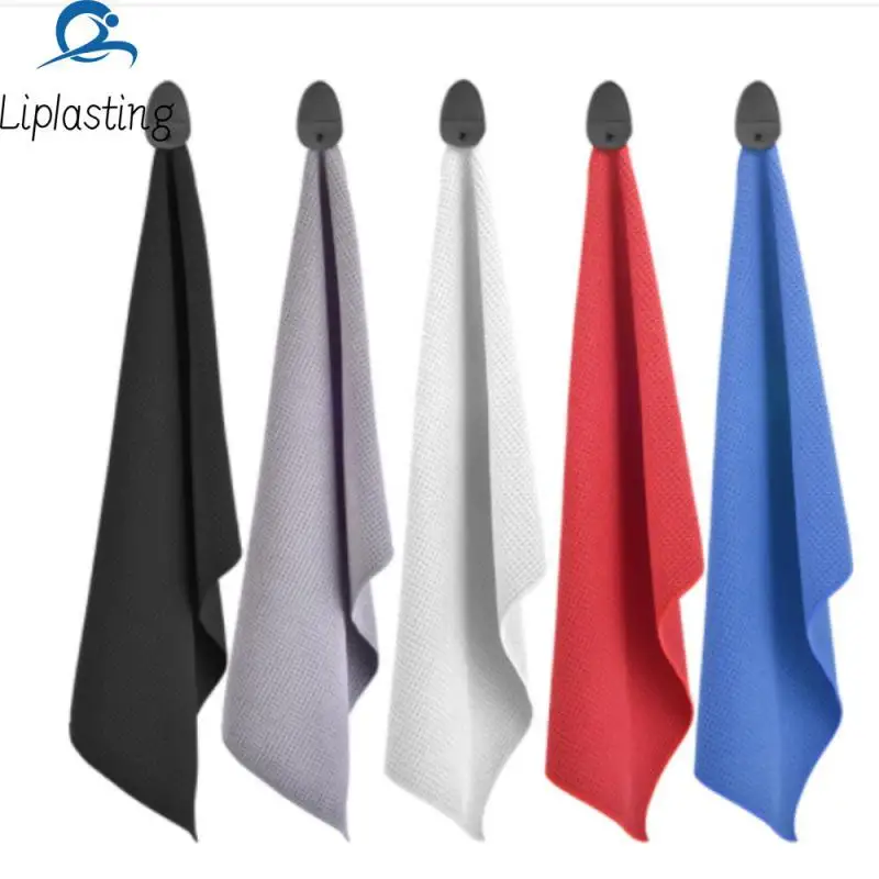

Superfine Fibre Sport Towel Abrasion Magnet Quick-drying Alf Magnetic Towel Sweat-absorbing Cleaning Towels Golf Clubs Nylon