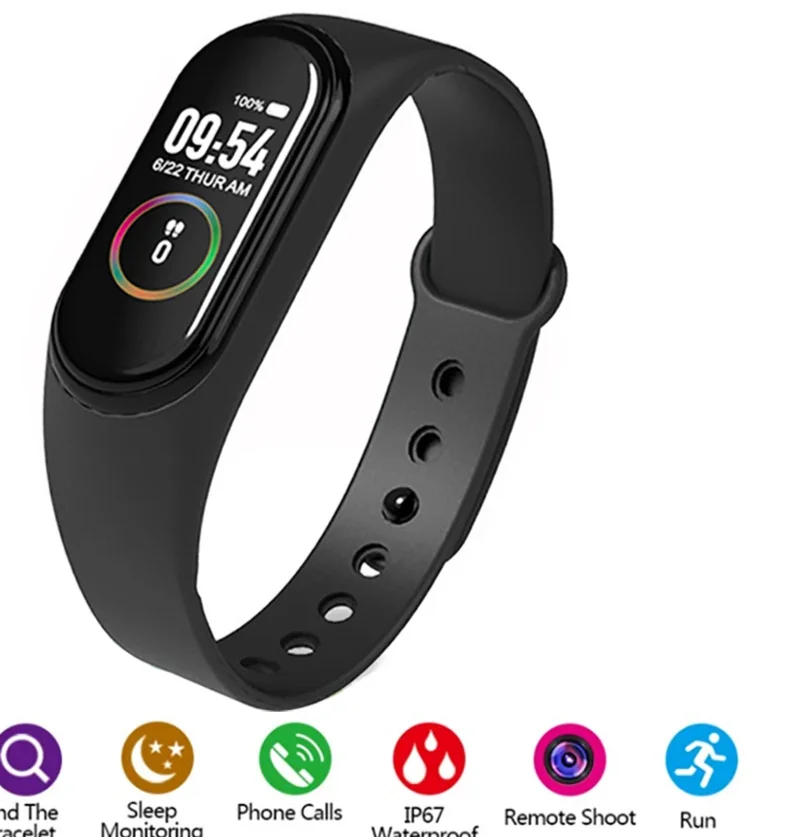 

Смарт-часы с пульсометром, тонометром, пульсометром, шагомером