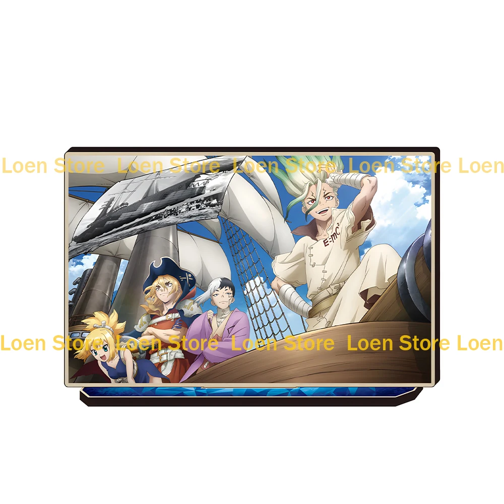 Персонаж Dr.STONE Senku Ishigami Kohaku Chrome Gen Asagiri Ukyo Saionji горячая аниме-игрушка большая