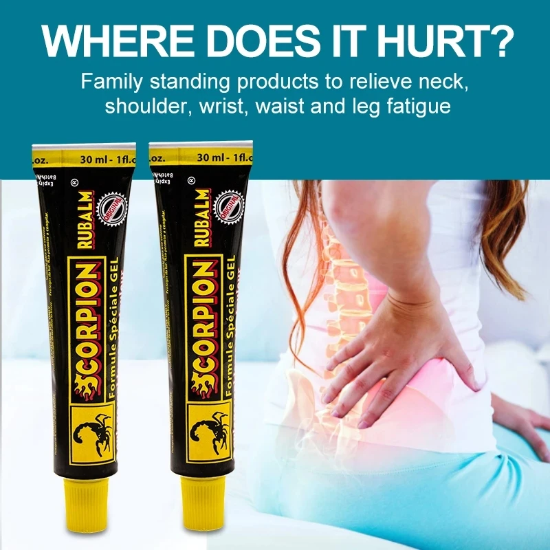 

1PCS 30ml Scorpion Ointment Powerful Efficient Relief Muscle Pain Headache Neuralgia Acid Stasis Rheumatism Arthritis Cream