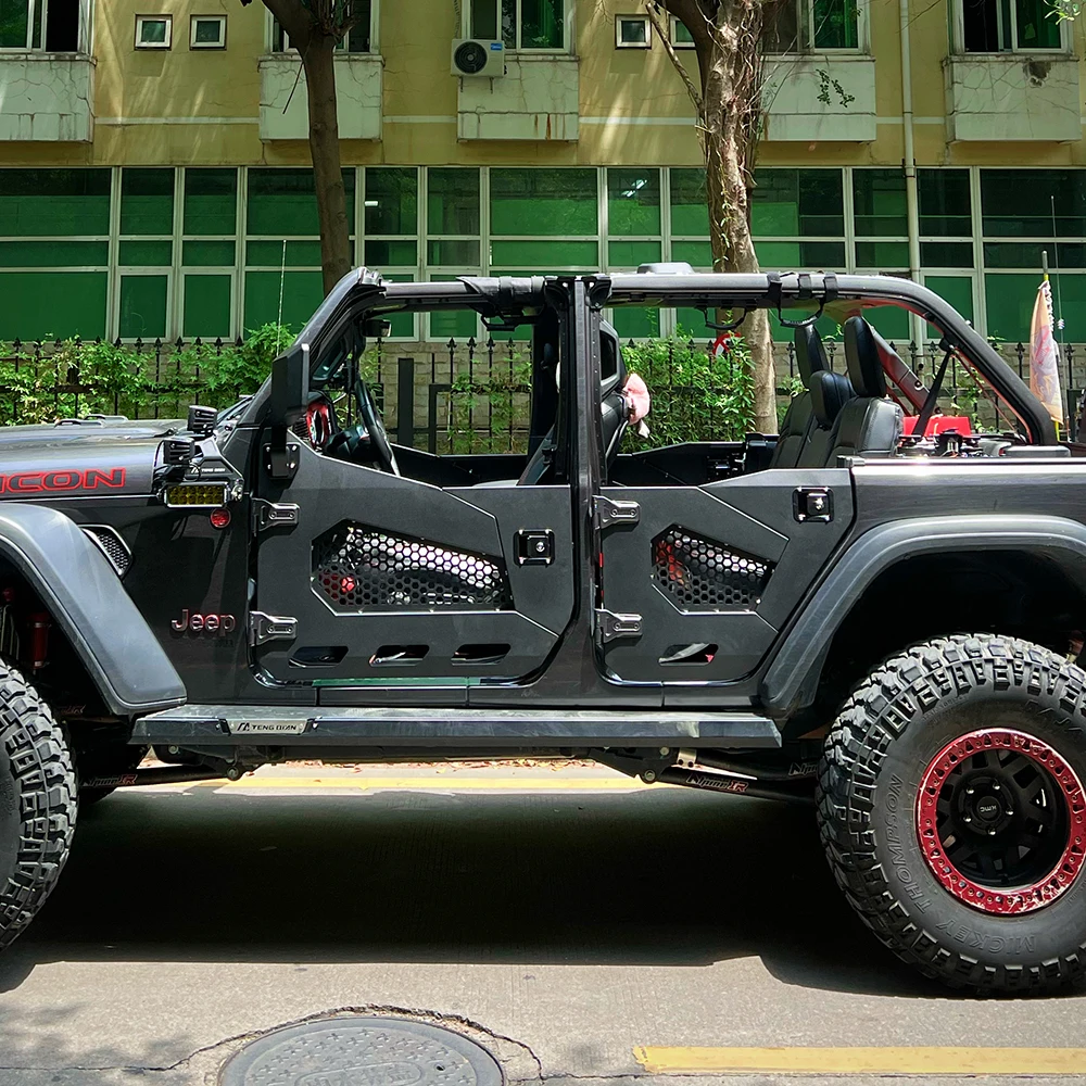 

Трубчатые двери полудверные для Jeep Wrangler JL 2018-2020 (4 двери) LANTSUN JL1172