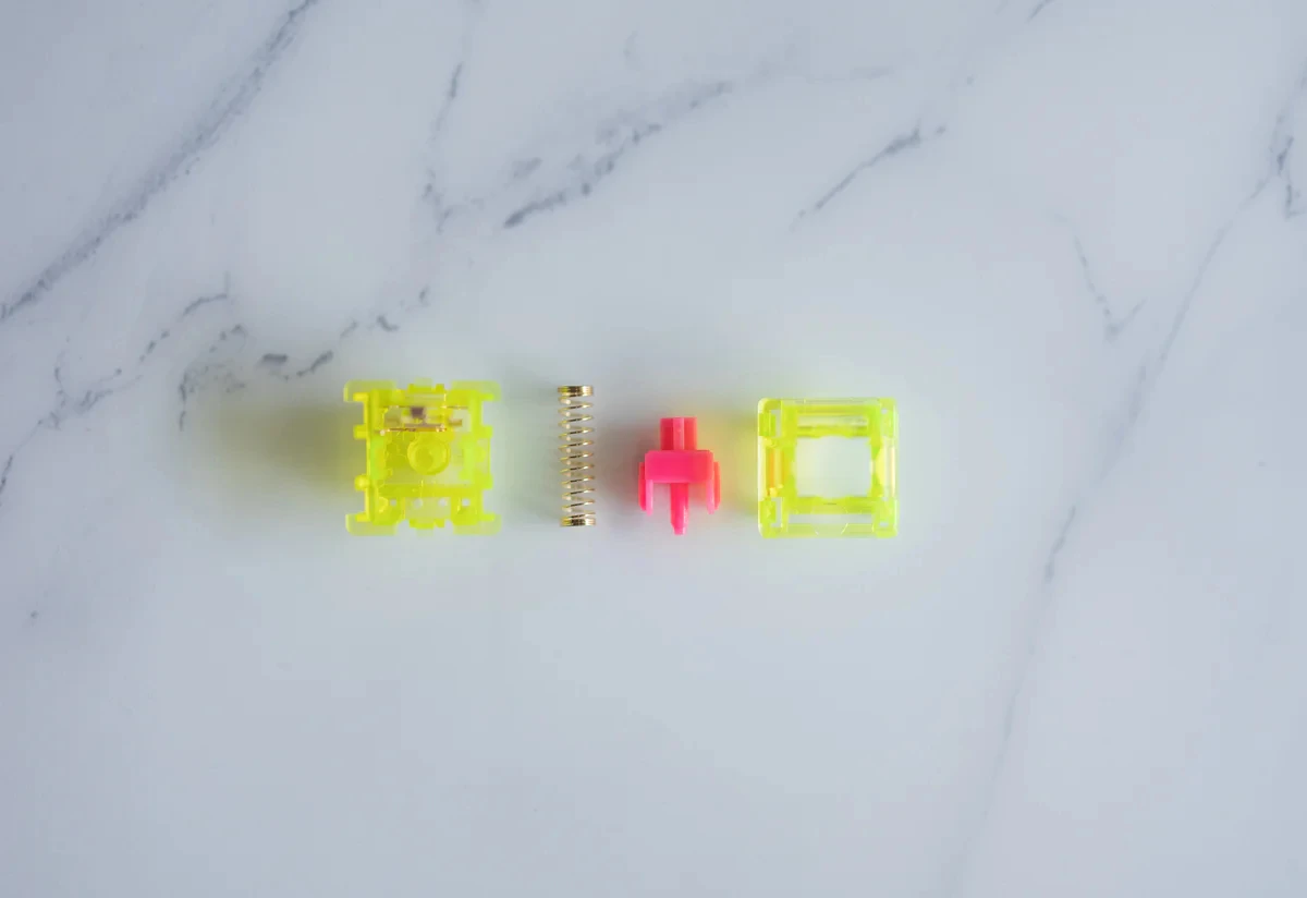 Lele Y2K переключатели 5-контактные Тактильные механическая клавиатура