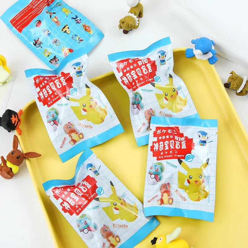 Товары в стиле аниме Покемон Пикачу случайный выбор обучающие принадлежности