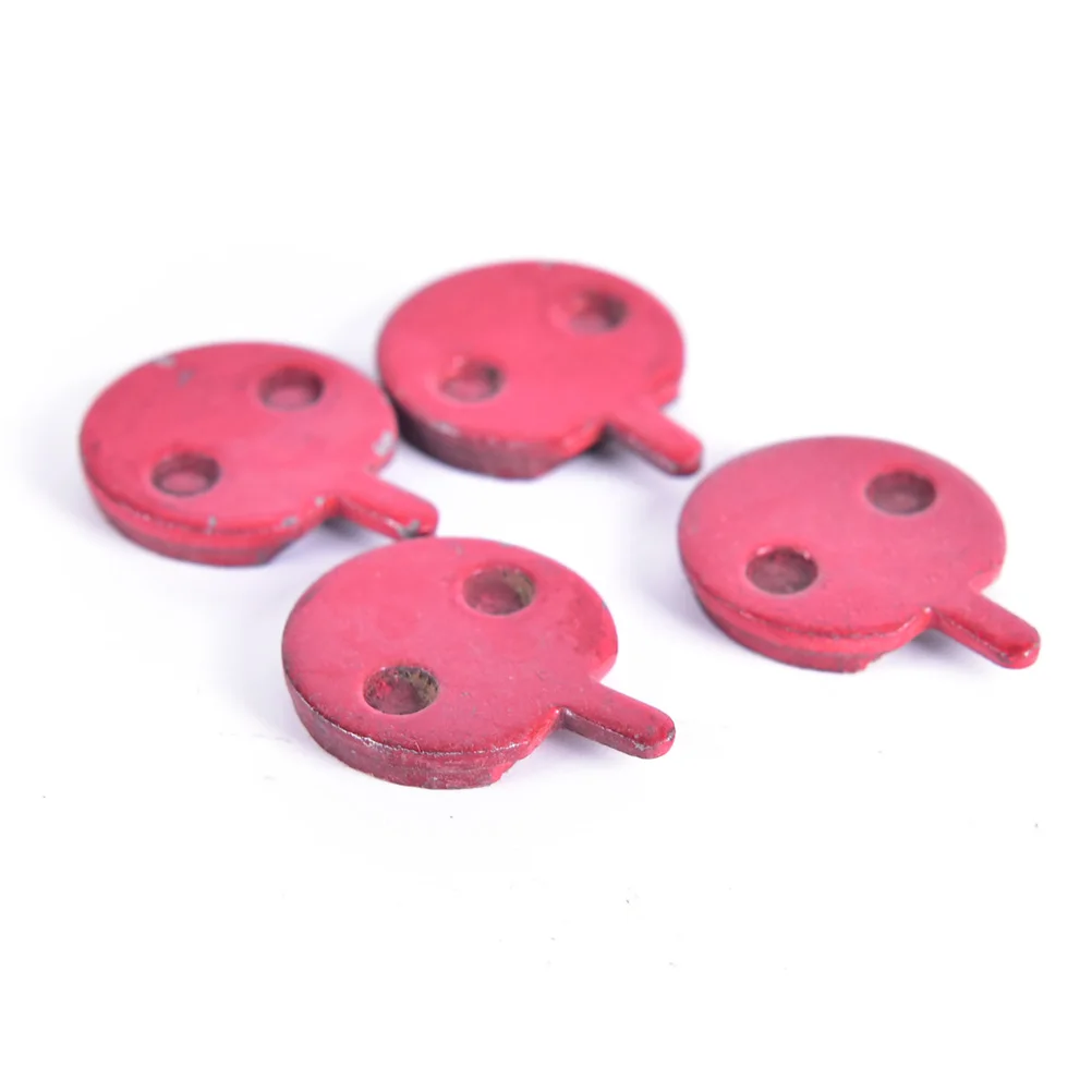 

2 пары круглых красных дисковых тормозов для горного велосипеда Shimano