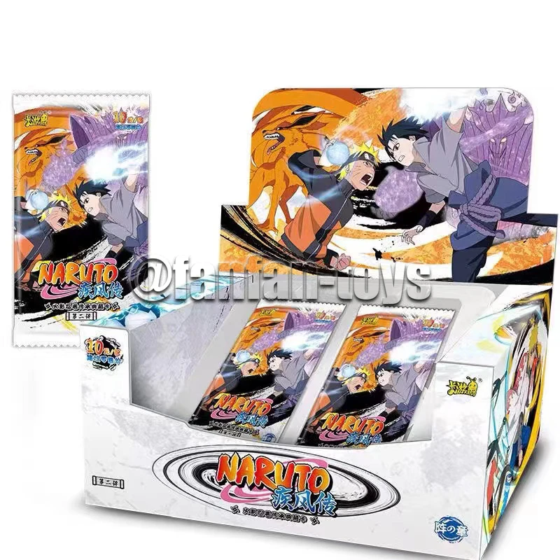 

5/30/90 Pcs Naruto Cards Anime Kakashi Ninja Shippūden TCG SSR Rare Trading Collection Cards Battle Carte for Children Gift Toys