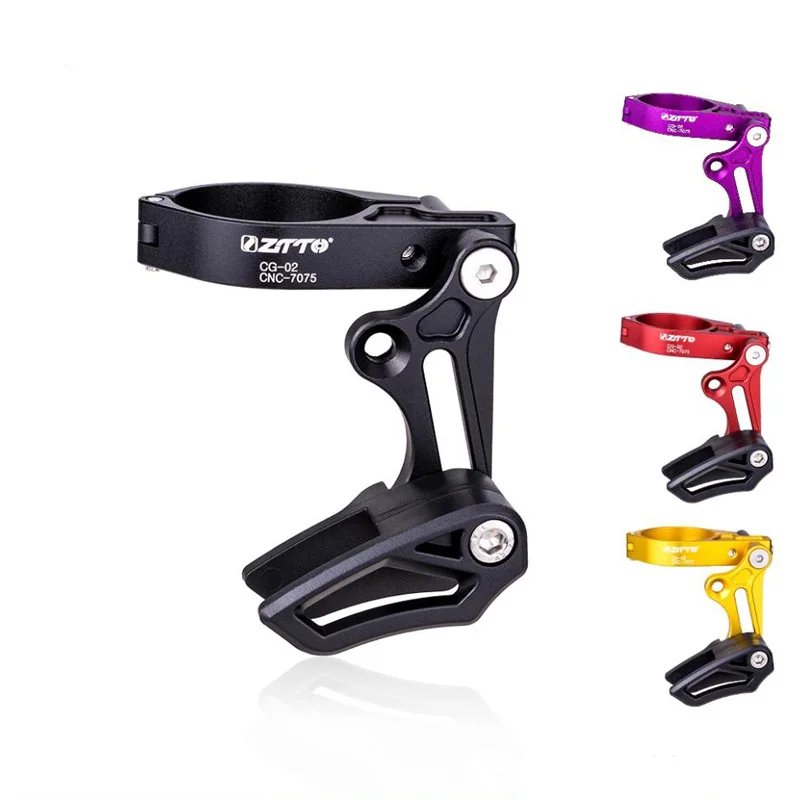 

Single Disc Chain Guide Positive Negative Chain Stabilizer Anti-Drop Chain Chainstay Chain Guide Riding Gear Accessories