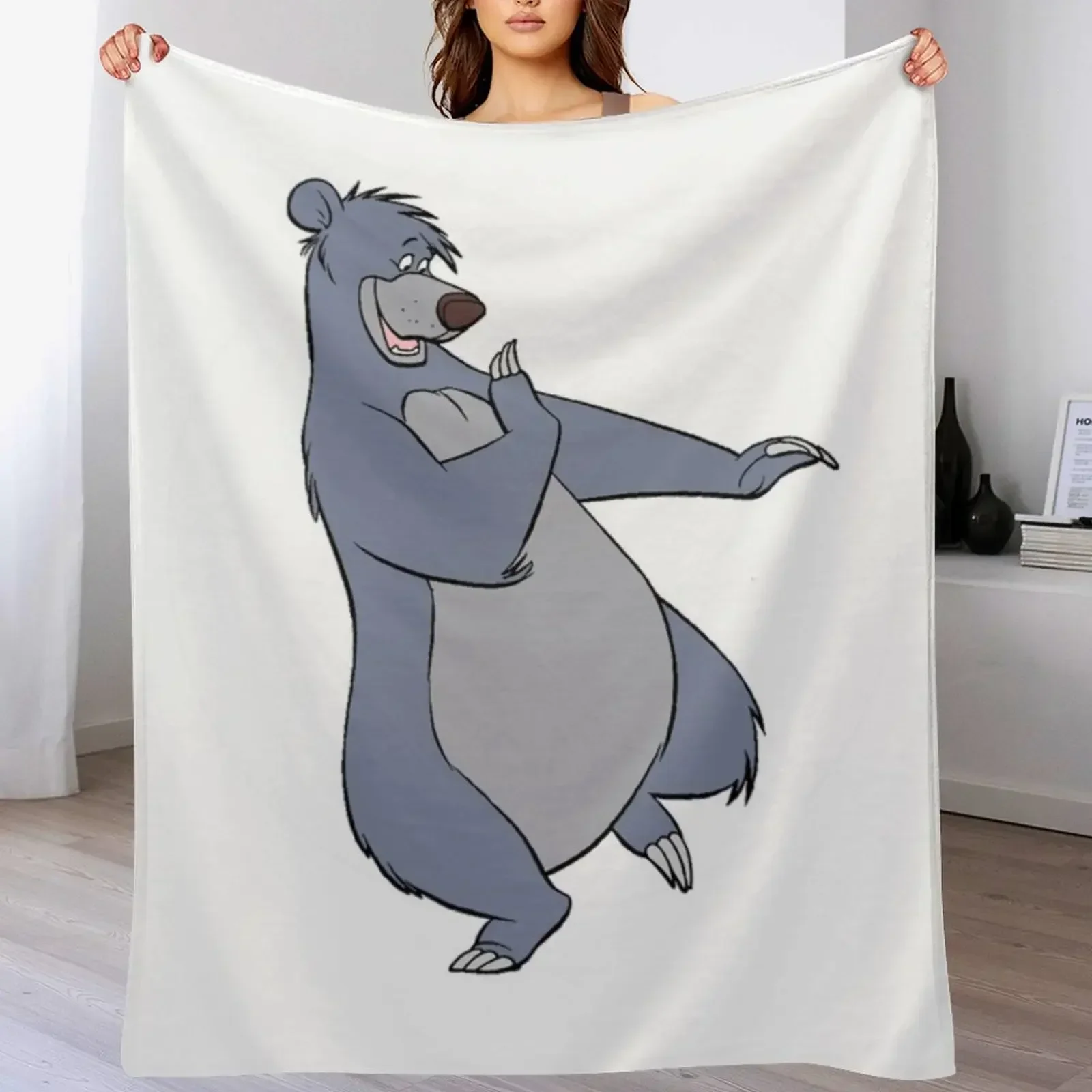 Baloo - &amp Mowgli Книга джунглей пледы кровать модные термобелье для путешествий