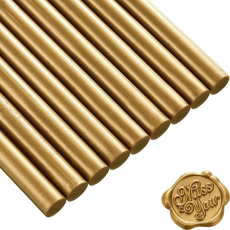 

15 Pcs Sealing Wax Sticks For Retro Vintage Wax Seal Stamp And Letter, Great For Wedding Invitations, Cards Envelopes