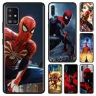 Чехол Супергероя человека-паука для Samsung Galaxy A51 5G A12 A52 A21s A71 A32 A31 A02s A72 A11 A41
