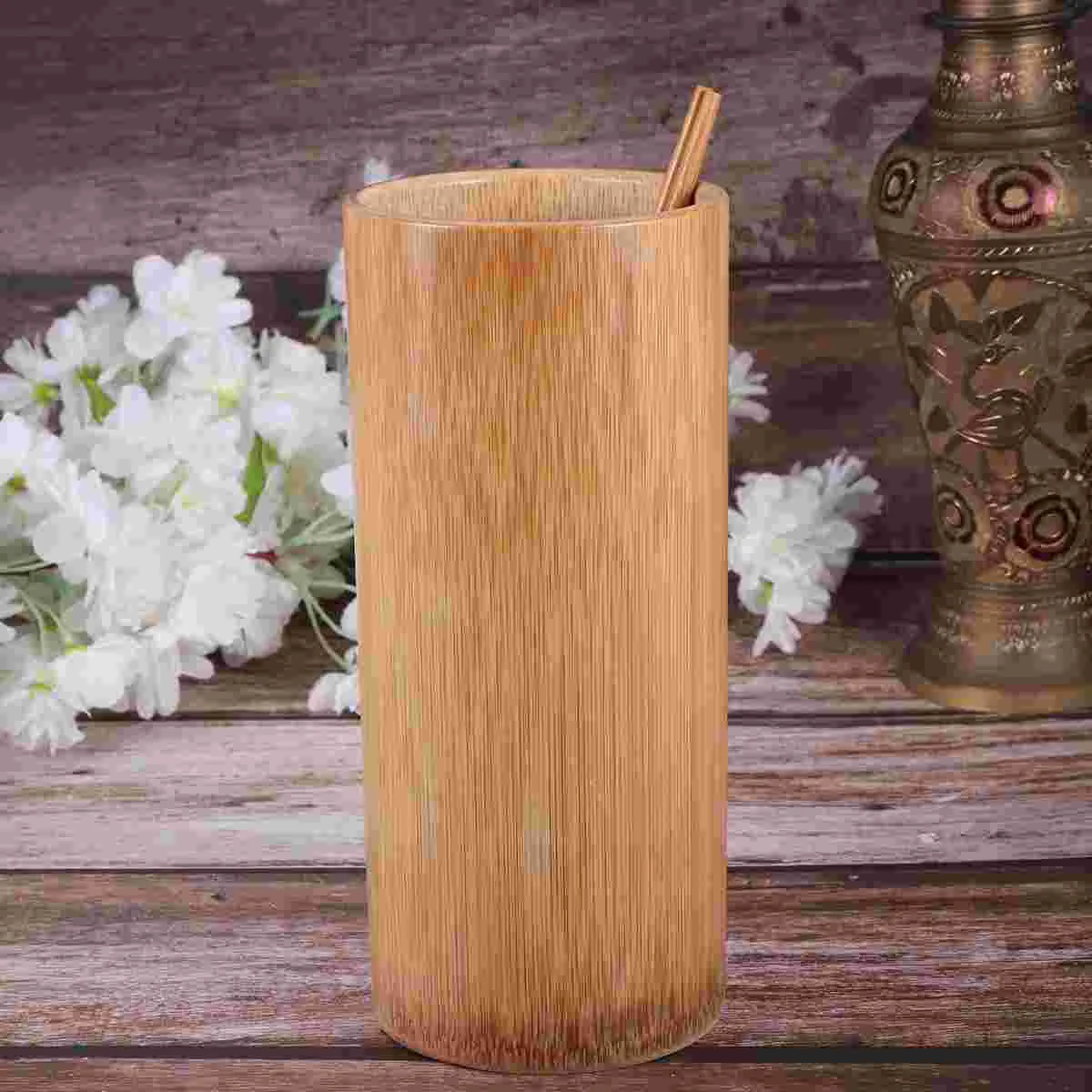 

Utensil Holder Kitchen Bamboo Organizer Cooking Drying Rack Chopsticks Flatware Cutlery Crock Utensils Container Chopstick Tool