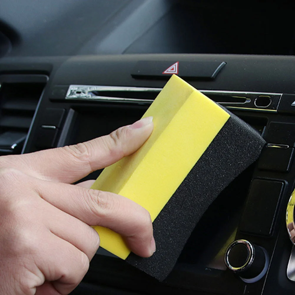 10 шт. губка для мытья автомобиля подушечки аппликатора авто воск быстросохнущий