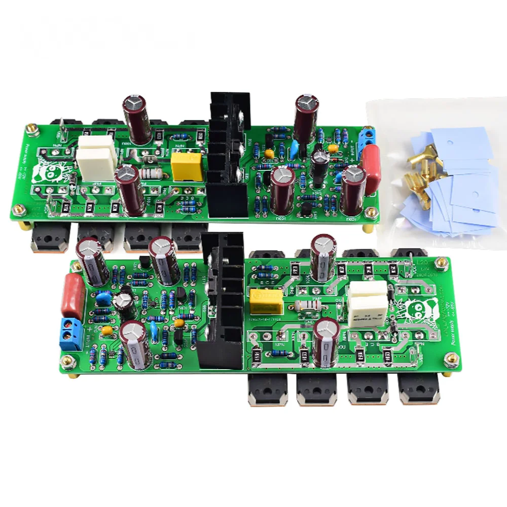 

AIYIMA L20.5 Dual Channel Audio Amplifier Board Amplificador 250W*2 HIEND Ultra-low Distortion KEC KTB817 KTD1047 AMP 2PC