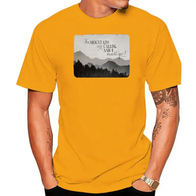 

The Mountains are Calling and I Must Go Hiking Camping Travel T-shirt