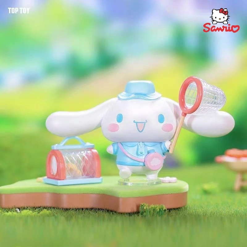 

Kuromi Sanrio Blind Box Friends Camping Kuromi Pochacco Camp Buddies Series Lucky Box Hidden Box Toys Figure Girl Surprise Toys