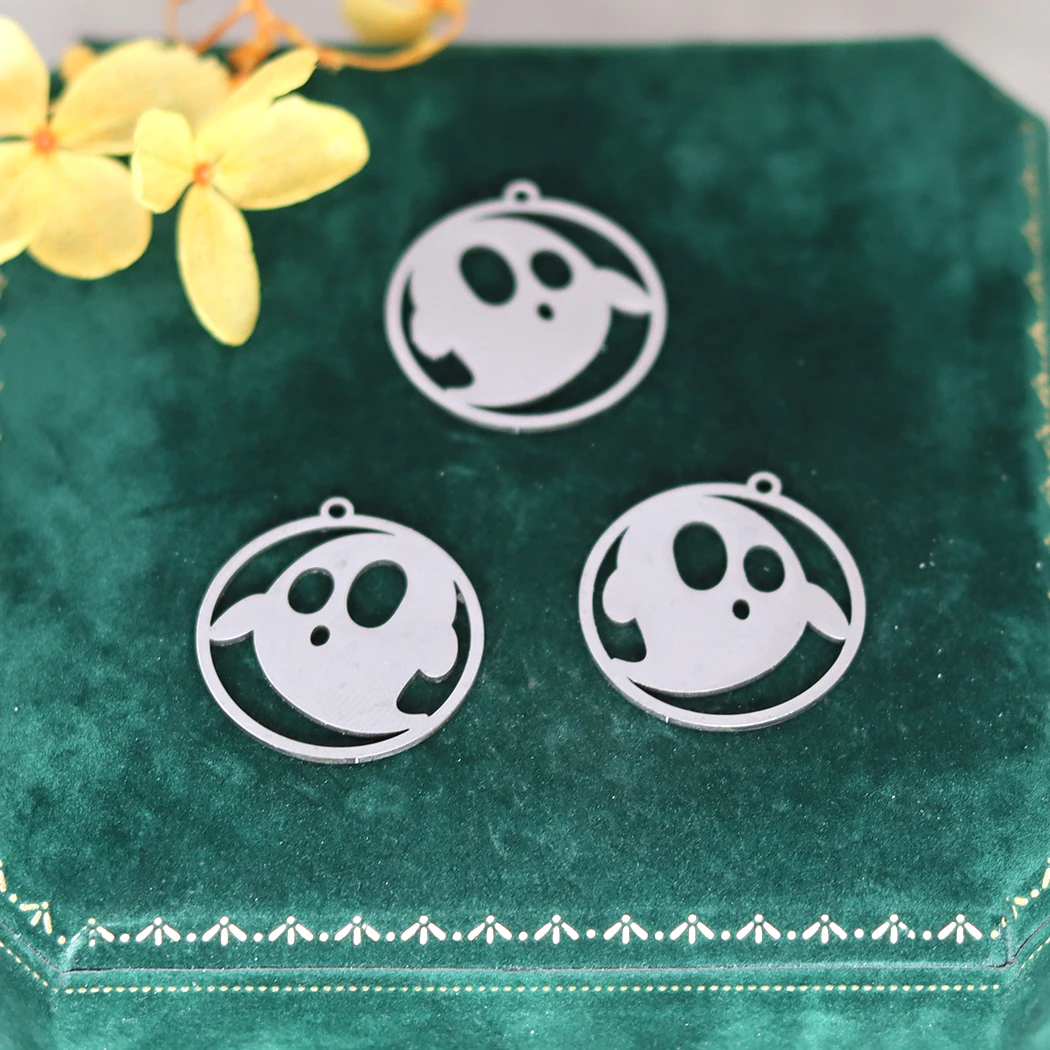 3 шт. Необычные большие и Призрачные Глаза Ssmall подвески из нержавеющей стали 316L