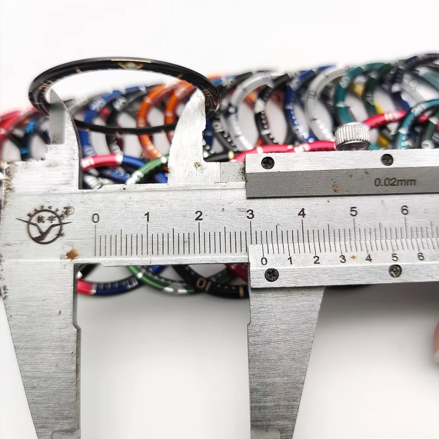 New 39MM Watch Bezel Insert Resin Bezel Opening 39MM Outer Diameter Watch Accessories