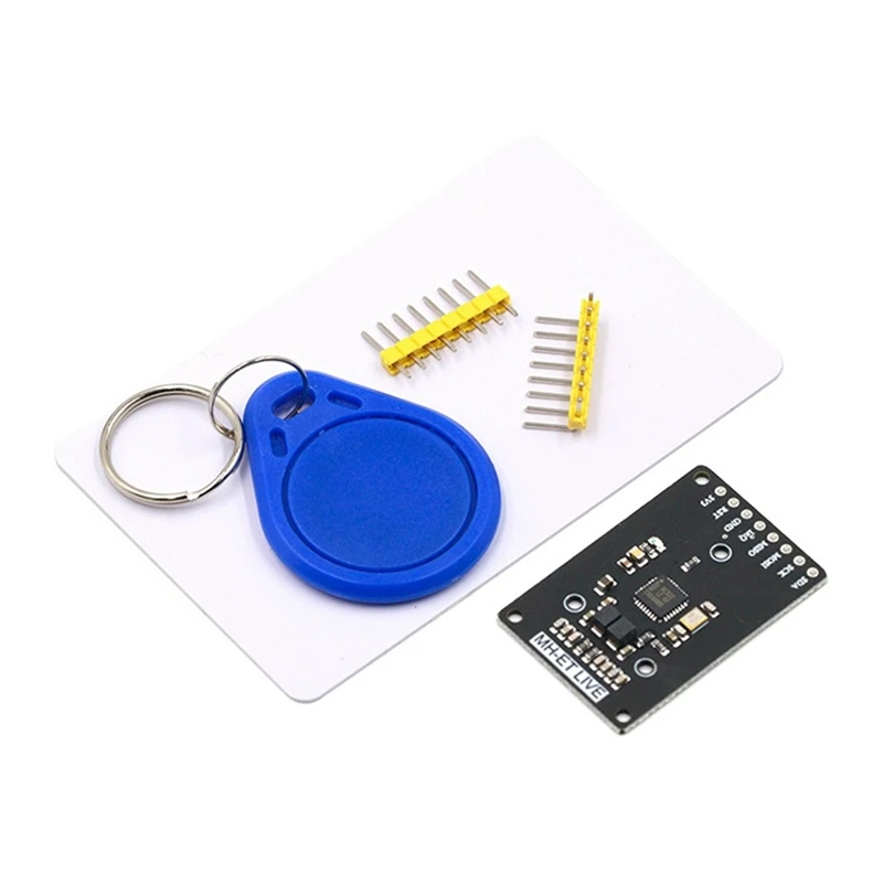 

Mini Rc522 RFID Radio Frequency IC Card Induction Reading And Writing Card Swiping Module Rc522 13.56Mhz Easy To Use