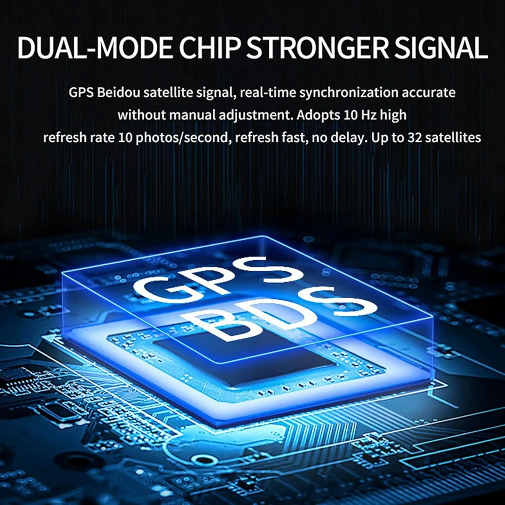 Дисплей Heads Up для автомобилей автомобильный HUD H4 GPS-спидометр первый красочный