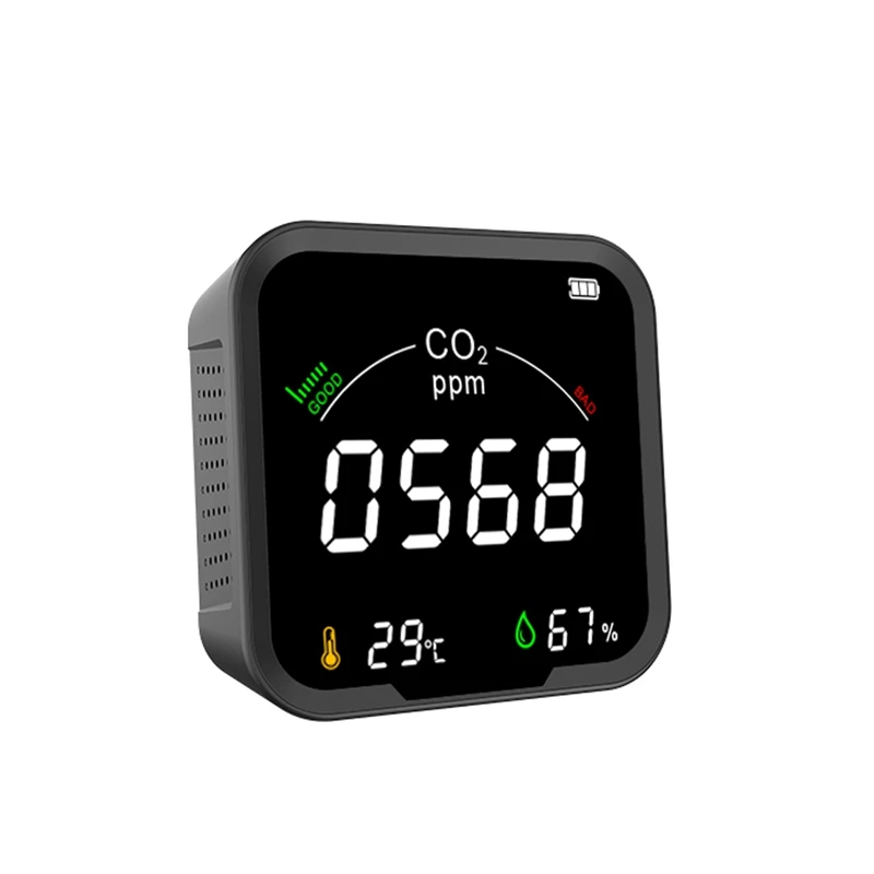 Акция! Многофункциональный 3 в 1 цифровой измеритель CO2 тестер температуры и