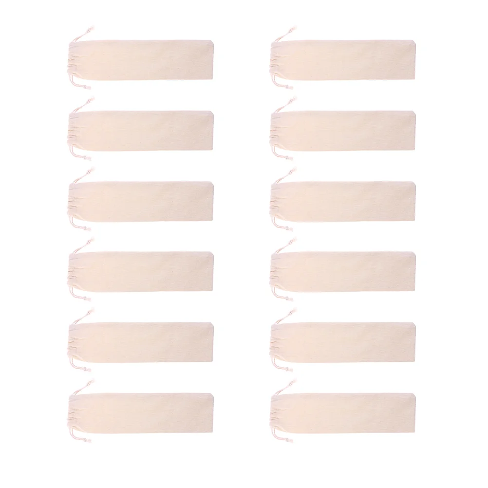 

10 шт. Рождественский Декор, сумка для хранения питьевой соломы, сумка, вилка, ложка